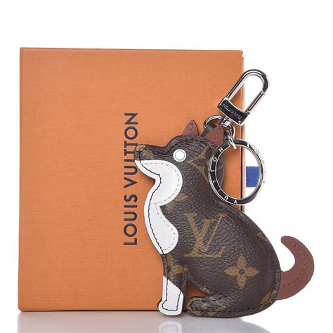 louis vuitton dog bag charm|Louis Vuitton keyholder.